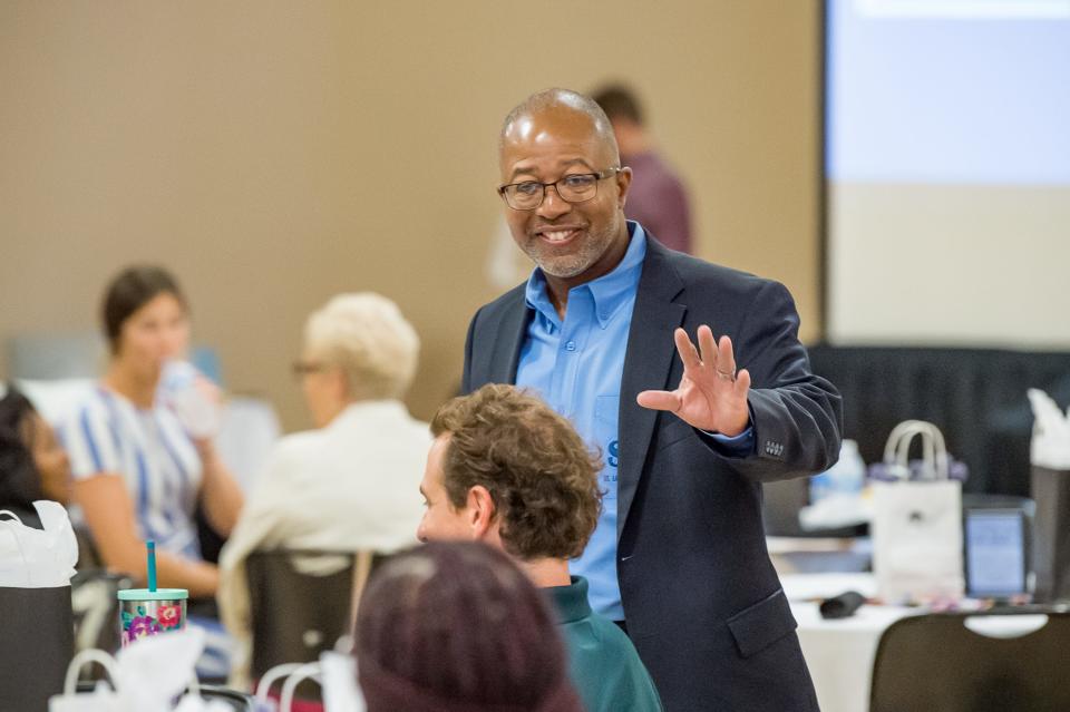 St. Landry Parish School Superintendent Patrick Jenkins attended the St. Landry Parish Early Learning Network leaders meeting in June.