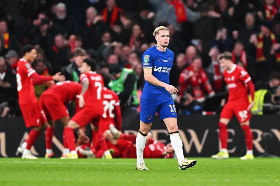 Chelsea lacked purpose in extra time and the defeat was the most embarrassing moment yet of the Boehly era (Getty Images)