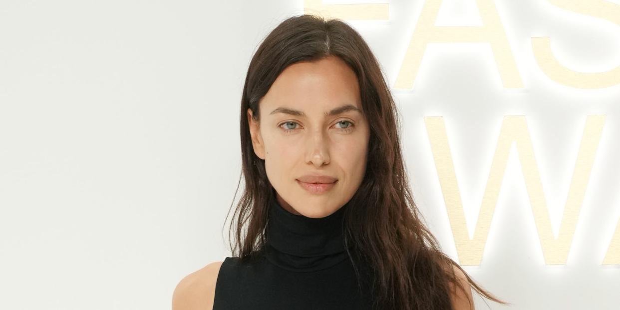 irina shayk topless instagram photo