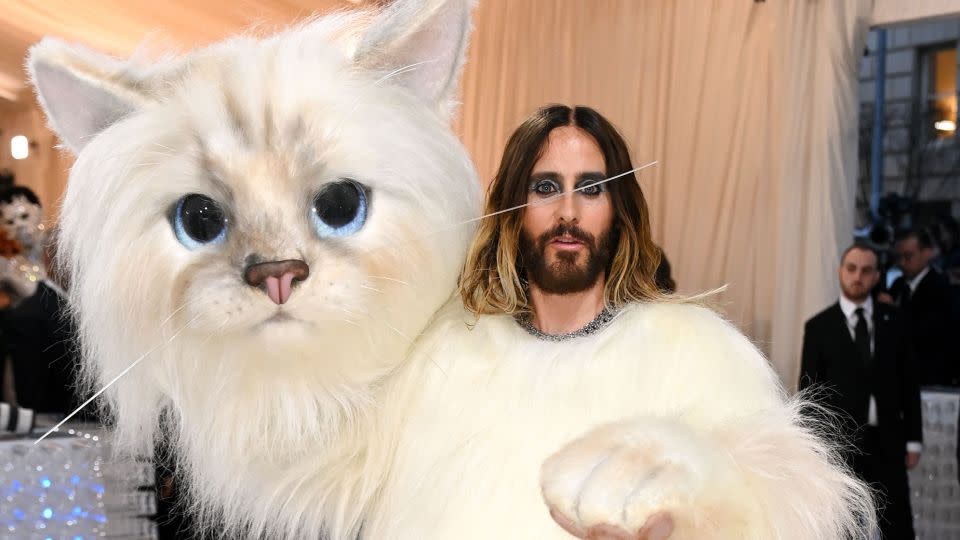 Jared Leto at this year's Met Gala, themed "Karl Lagerfeld: A Line of Beauty." - David Fisher/Shutterstock