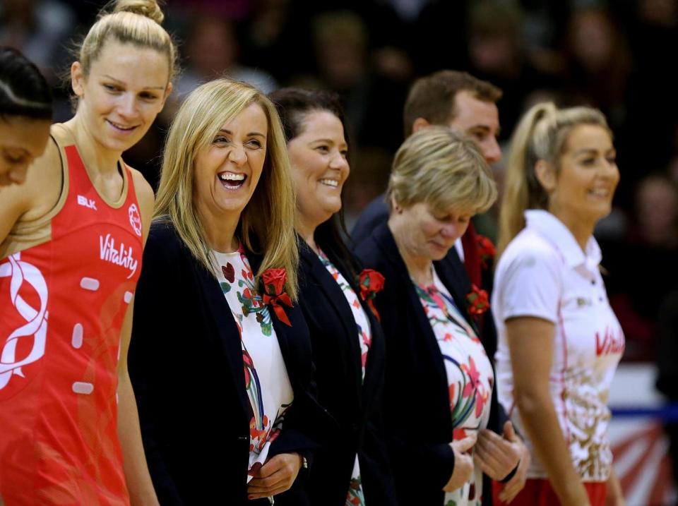 Tracey Neville coaches the England netball team (Getty)