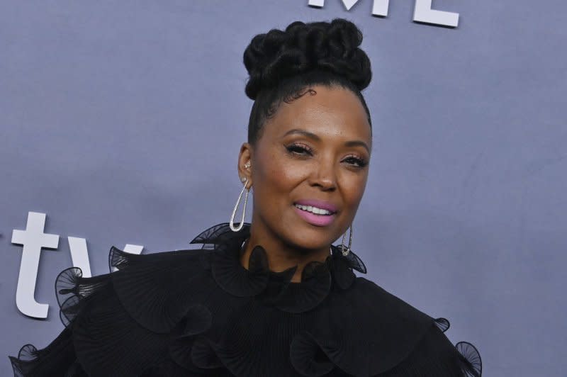 Aisha Tyler attends the premiere of "The Last Thing He Told Me" at the Bruin Regency Theatre in the Westwood section of Los Angeles in 2023. File Photo by Jim Ruymen/UPI