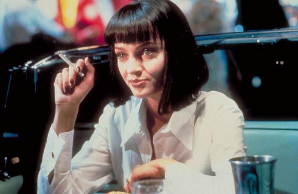 Uma Thurman in Pulp Fiction