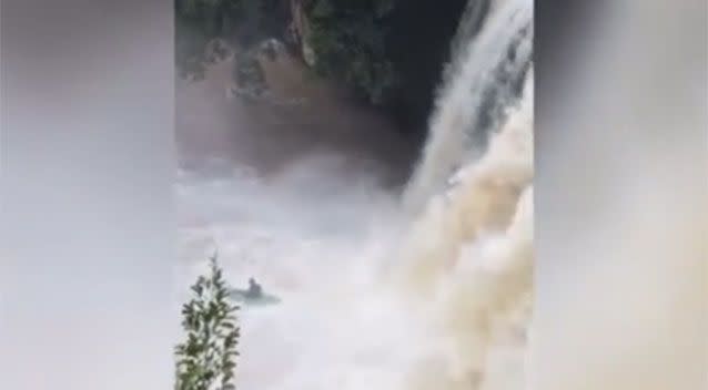 The video was shared by Oz Cyclone Chasers on Facebook. Source: Yeng Thao