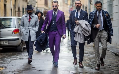 Pitti Street Style - Credit: Christian Vierig/ Getty Images Europe