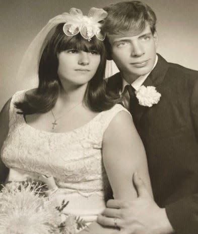 Patricia Ann Tucker with her first husband, Gary Heckman. She later married a man named Gerald Coleman in 1977 in Middletown, Connecticut. Her remains were found in November 1978 but weren't identified until decades later.