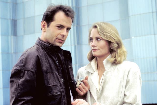 <p>ABC Photo Archives/Disney General Entertainment Content via Getty </p> Bruce Willis and Cybill Shepherd on 'Moonlighting'