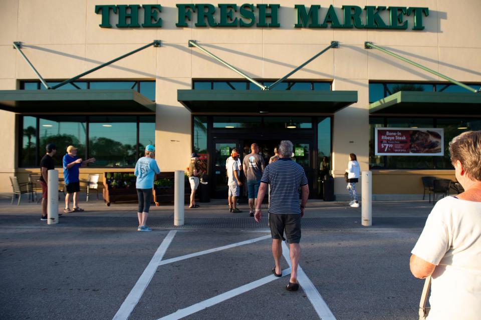 The Fresh Market in Stuart on March 20, 2020.