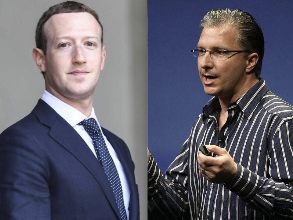 Mark Zuckerberg and Greg Joswiak