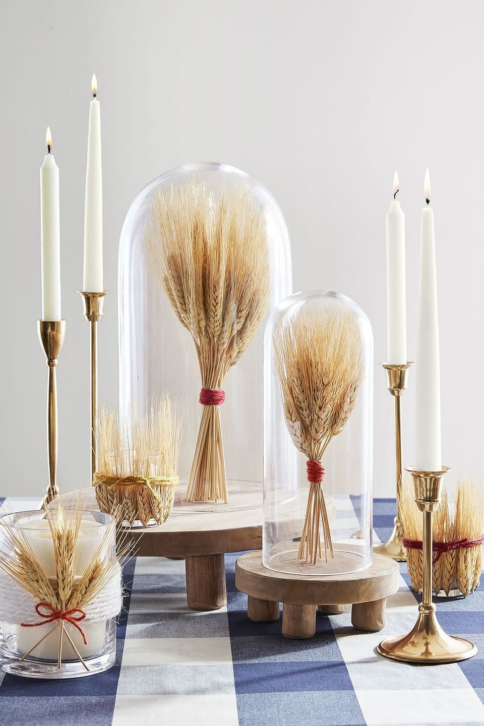 DIY a Wheat Centerpiece