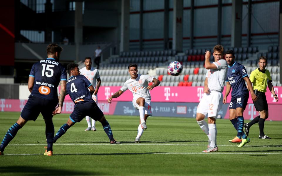 Philippe Coutinho faces Marseille in a friendly for Bayern Munich - Shutterstock