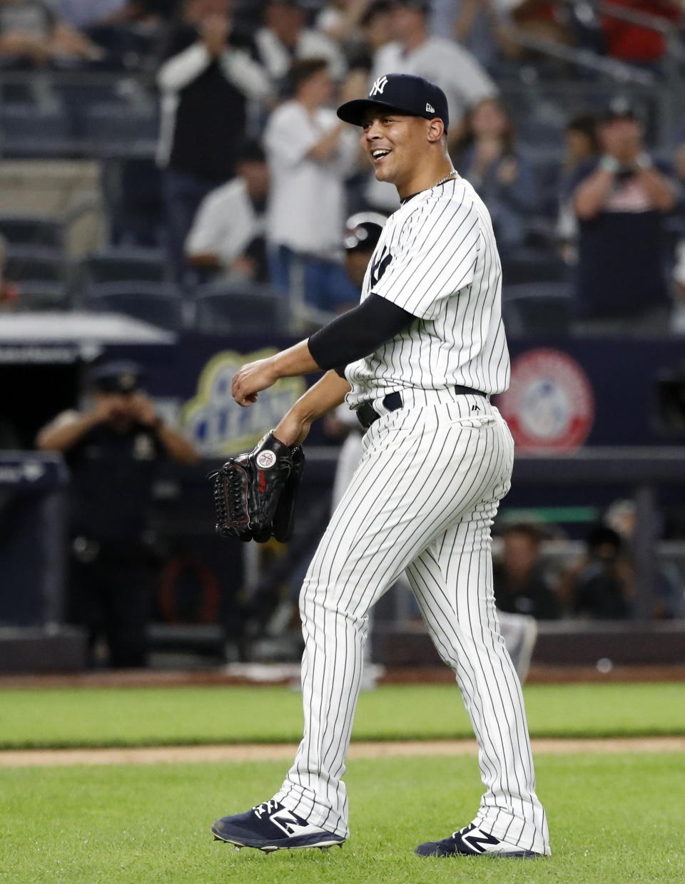 Justus Sheffield. EFE/JASON SZENES