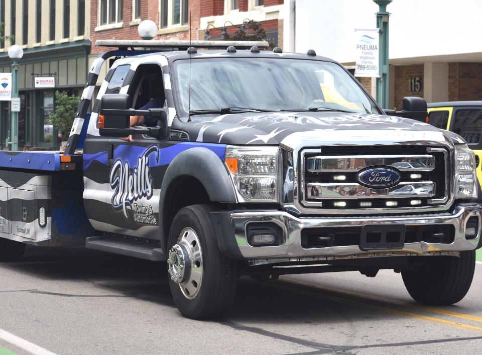 Neil’s Towing & Automotive Service Inc. of Tecumseh served as the sponsor of the 2022 Lenawee County Fair parade, Sunday, July 24. The company had three vehicles in the parade.