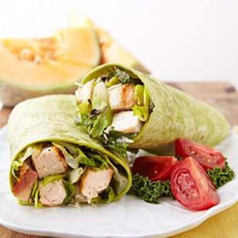 Fast & Tasty Chicken Caesar Salad Wrap
