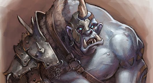 One thing I'll definitely give Blizzard, they do a great job of modeling slope-browed drooling ogres.  I don't know if that is exactly a compliment.