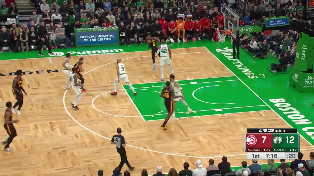 Hawks vs Celtics Game Highlights Yahoo Sports