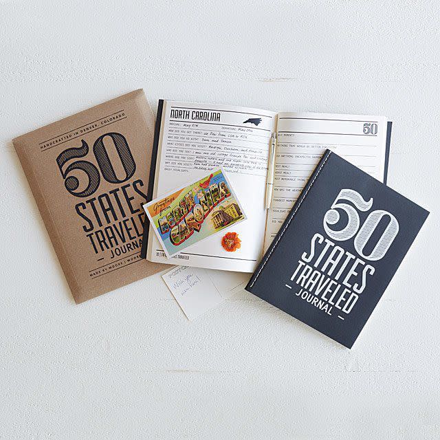 18) 50 States Traveled Journal