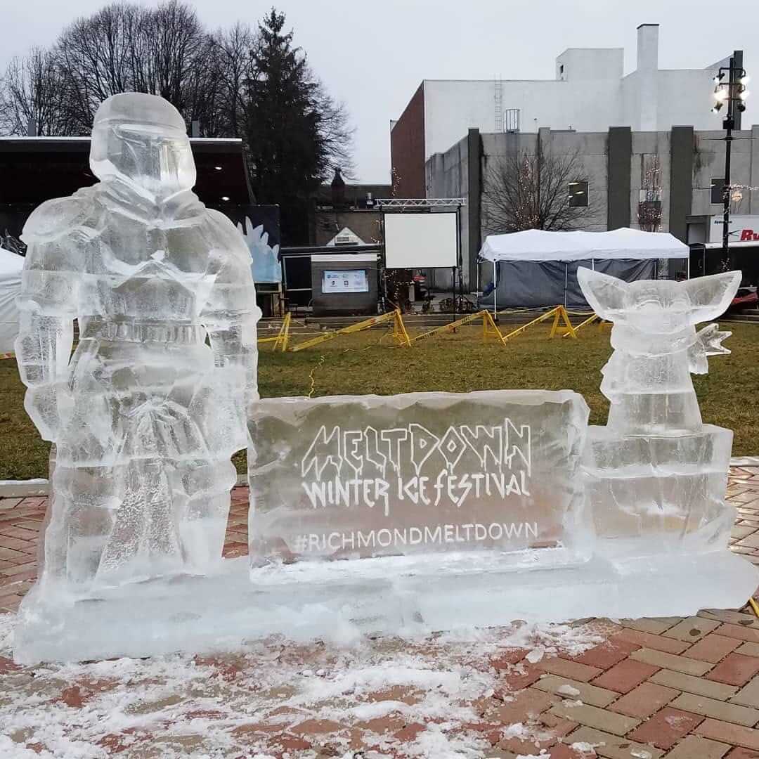 The Meltdown Winter Ice Festival takes place Jan. 25-29 in Richmond, Ind.