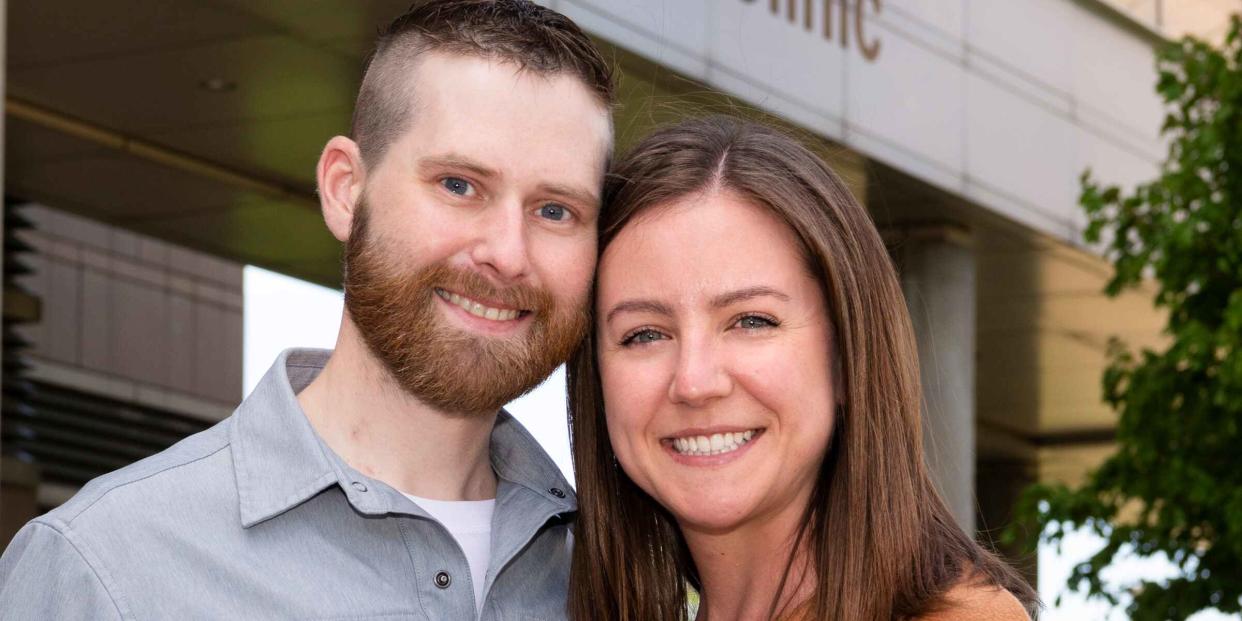 Andy and Rachel Voge at the Cleveland Clinic (Andy and Rachel Voge)