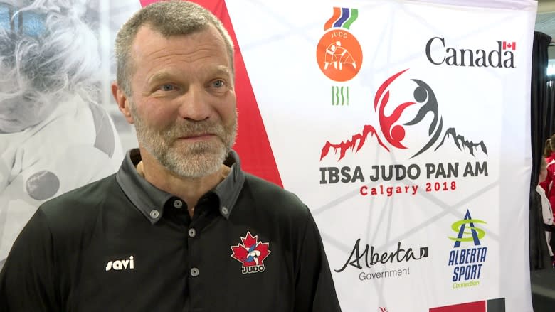 Judo championships draw blind and able-bodied competitors to Calgary