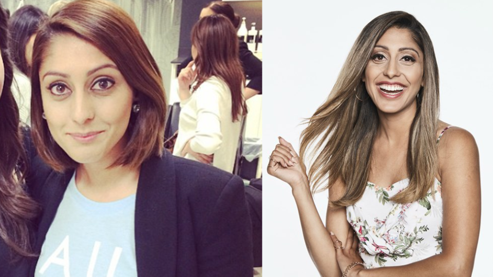 <p>Sunnie in 2014 (L) and now (R).<br>Source: Instagram/thesunnielife and Channel Seven </p>