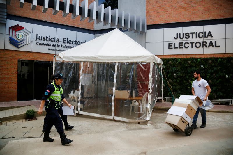FILE PHOTO: Paraguay readies for general elections