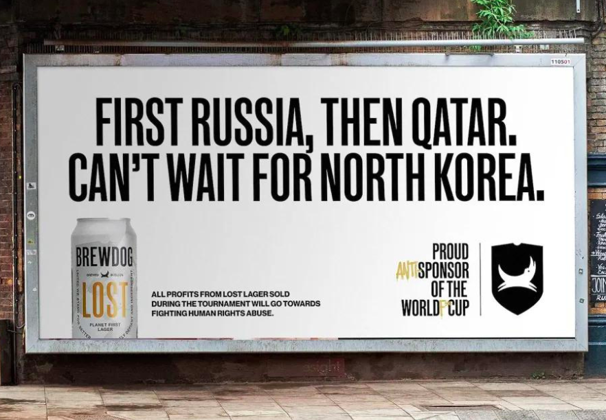 BrewDog are still selling beer in Qatar despite a campaign protesting against the World Cup hosts. (BrewDog)