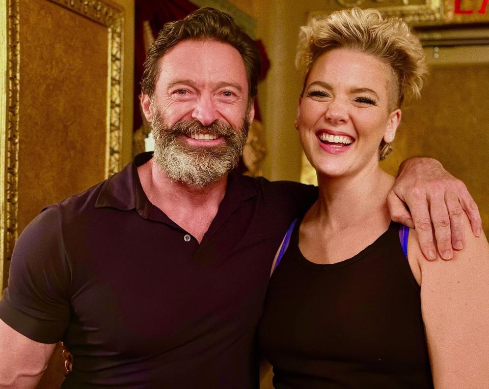 Hugh Jackman and Betty Who