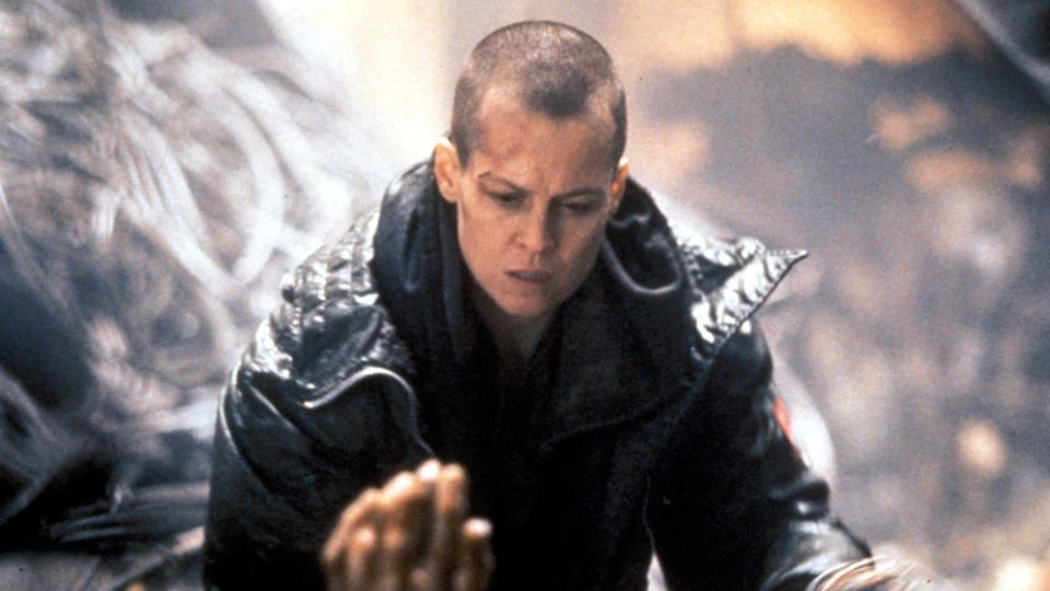 Sigourney Weaver took on xenomorphs again in Alien 3. (20th Century Studios/Alamy)