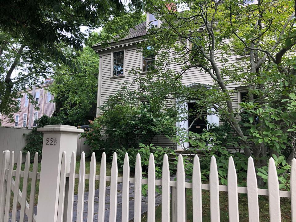 The rear portion of the Capt. John Mawdsley House dates back to before 1680.