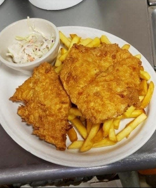 Dillon's Restaurant has fish and chips for $10.25.