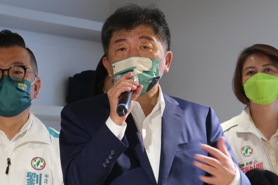 針對馬斯克「特別行政區」說，陳時中原先表態尚需「進一步討論」，而後改口稱要嚴正抗議，今又稱馬斯克應考慮將總部設在台北。   圖：林朝億/攝（資料照）