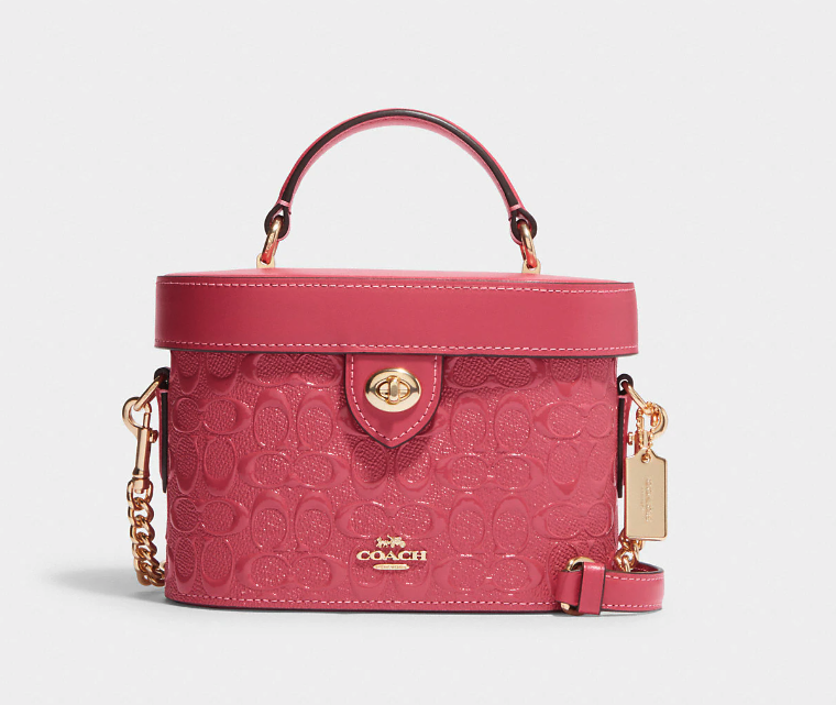 Kay Crossbody In Signature Leather. Image via Coach Outlet.