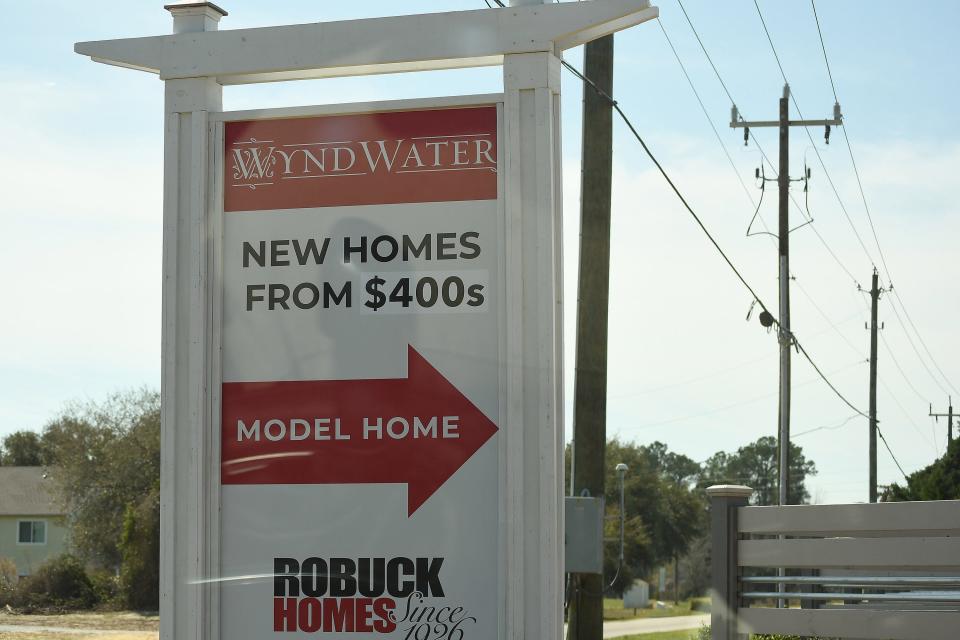 Wyndwater neighborhood in Hampstead off of Sloop Point Loop Road Wednesday March 13, 2024. KEN BLEVINS/STARNEWS