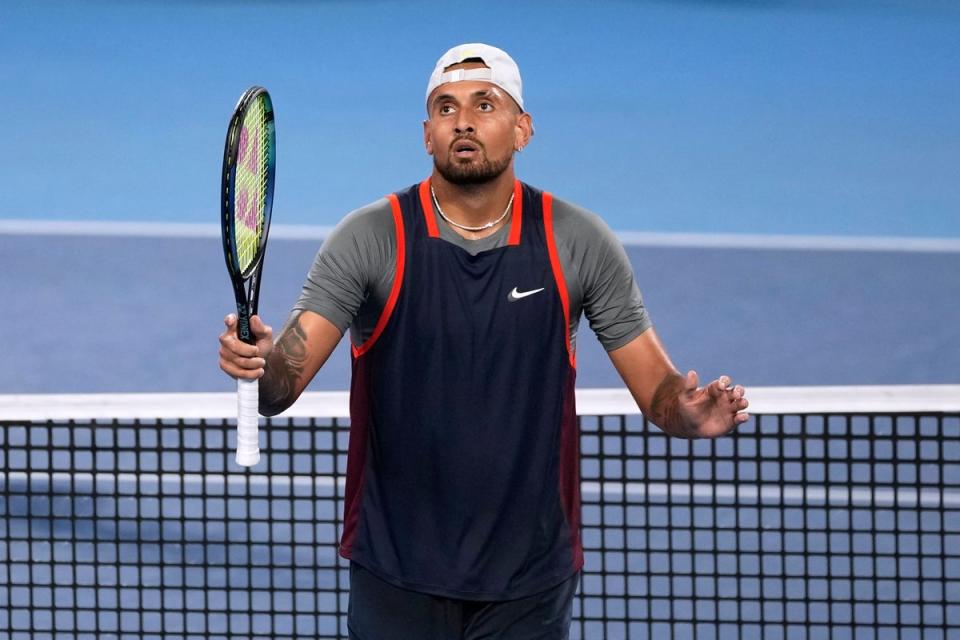 NICK KYRGIOS (AP)