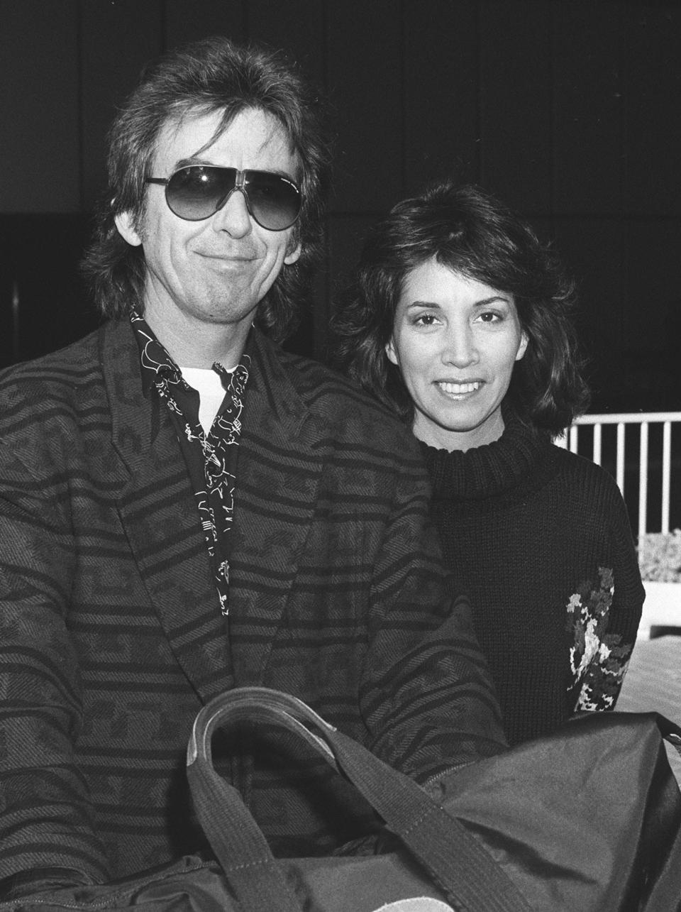 George and Olivia Harrison in 1999. (Photo: PA Images via Getty Images)