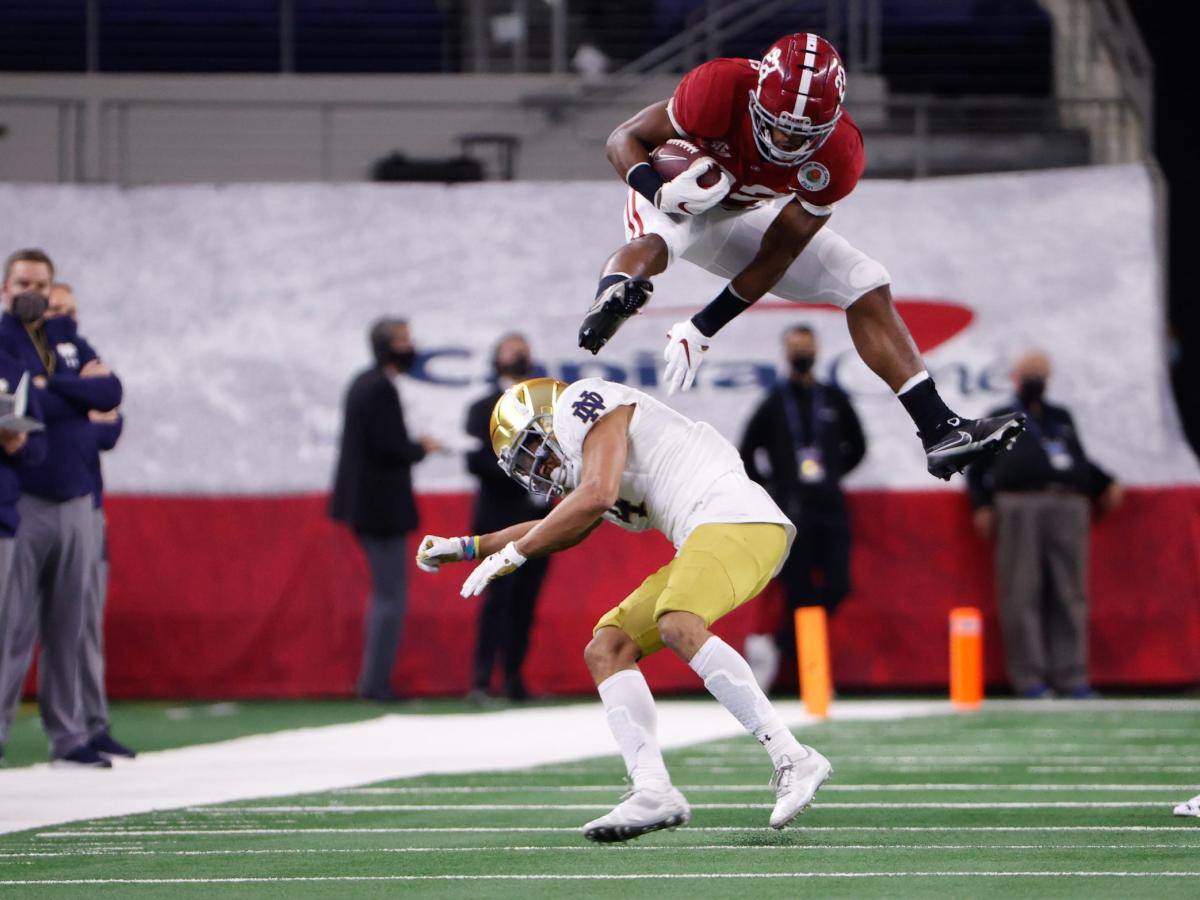 Najee Harris' mom says experience at Alabama has been life-changing