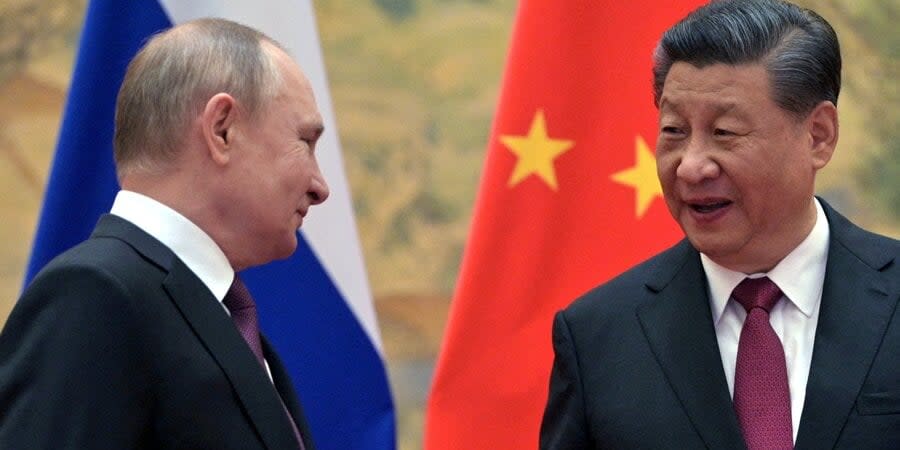 Dictator Putin and Xi Jinping