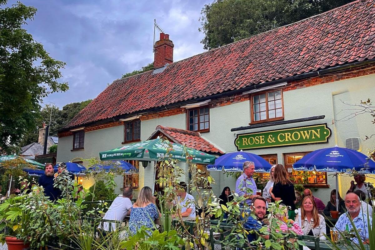 The Rose & Crown in Harpley has been named Norfolk's best destination pub Picture: AW PR <i>(Image: Andrew Waddison/AW PR)</i>