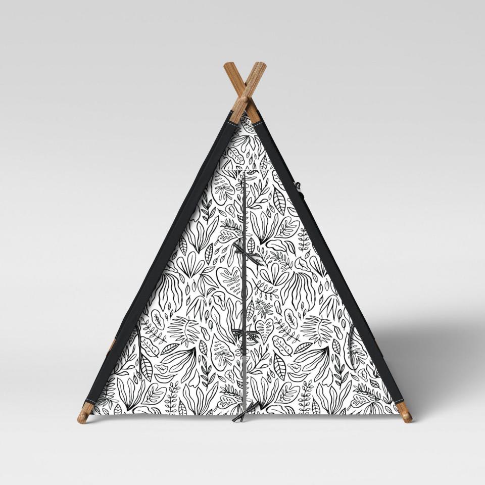 1) Color Your Own Teepee