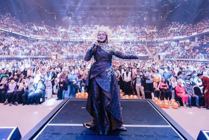 Siti held her concert a few days before Ramadan