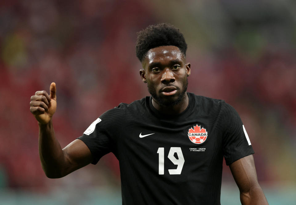 Bayern-Star Alphonso Davies hat das erste WM-Tor in der Geschichte Kanadas erzielt. (Bild: Reuters)