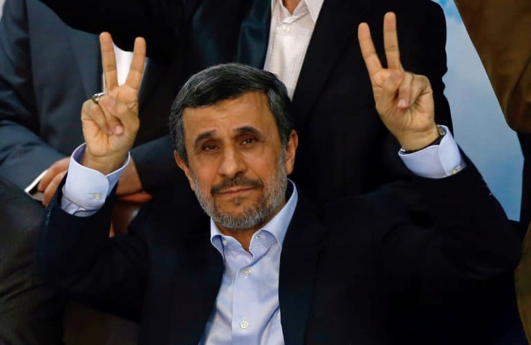 Former Iranian president Mahmoud Ahmadinejad remains popular but was barred from running in last year's election