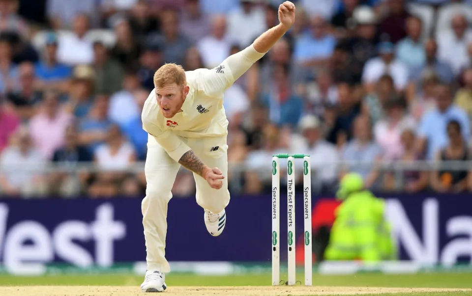 Ben Stokes of England bowls during Day Three of the 3rd Specsavers Ashes Test match between England and Australia - Alex Davidson/Getty Images