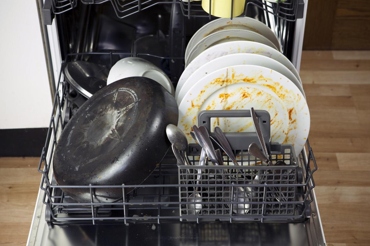 Dirty dishwasher