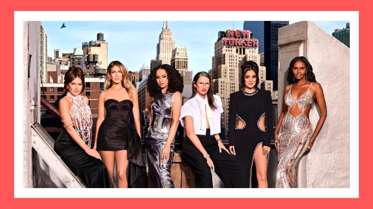  What is The Real Housewives of New York City cast net worth? Pictured: THE REAL HOUSEWIVES OF NEW YORK CITY -- Season:14 -- Pictured: (l-r) Brynn Whitfield, Erin Lichy, Sai De Silva, Jenna Lyons, Jessel Taank, Ubah Hassan 