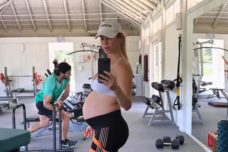 Nicole Neumann se mostró desde el gimnasio (Foto Instagram @nikitaneumannoficial)