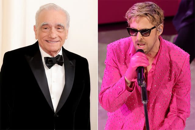 Martin Scorsese rocks out to 'I'm Just Ken,' Eva Mendes calls him a cool dad