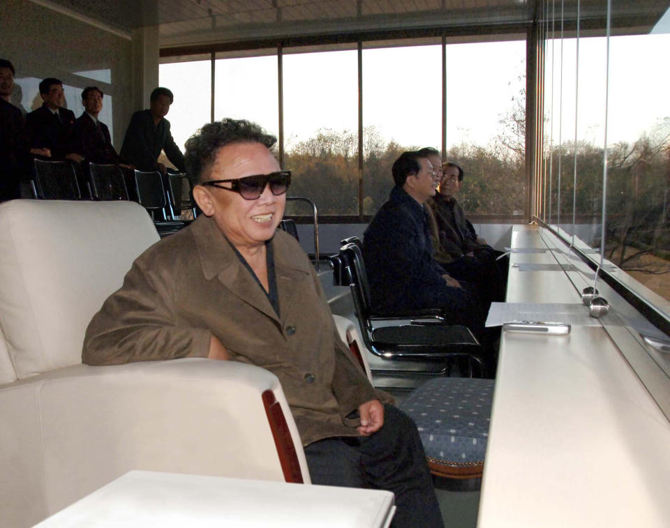 North Korean leader Kim Jong Il, February 16, 1941December 17, 2011. (AP Photo/Korean Central News Agency via Korea News Service)