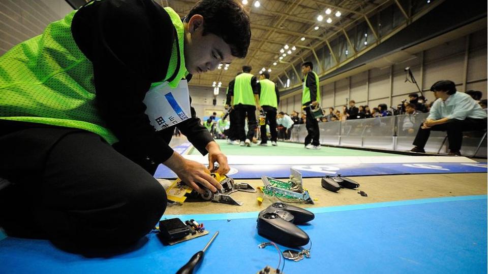 Estudiantes en Japón